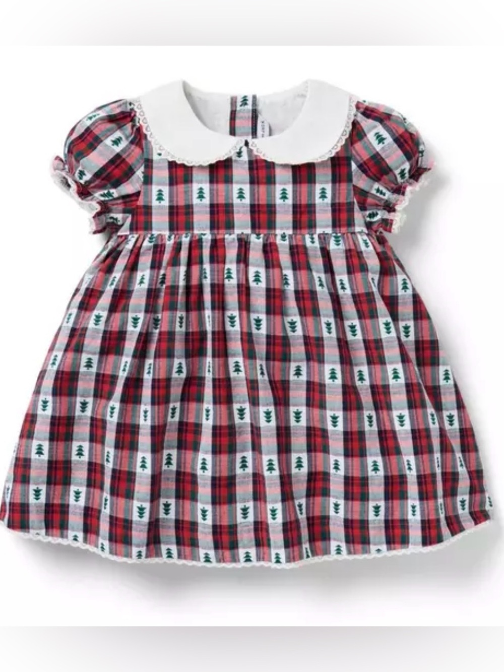 Janie and Jack Holiday Tartan Baby Dress